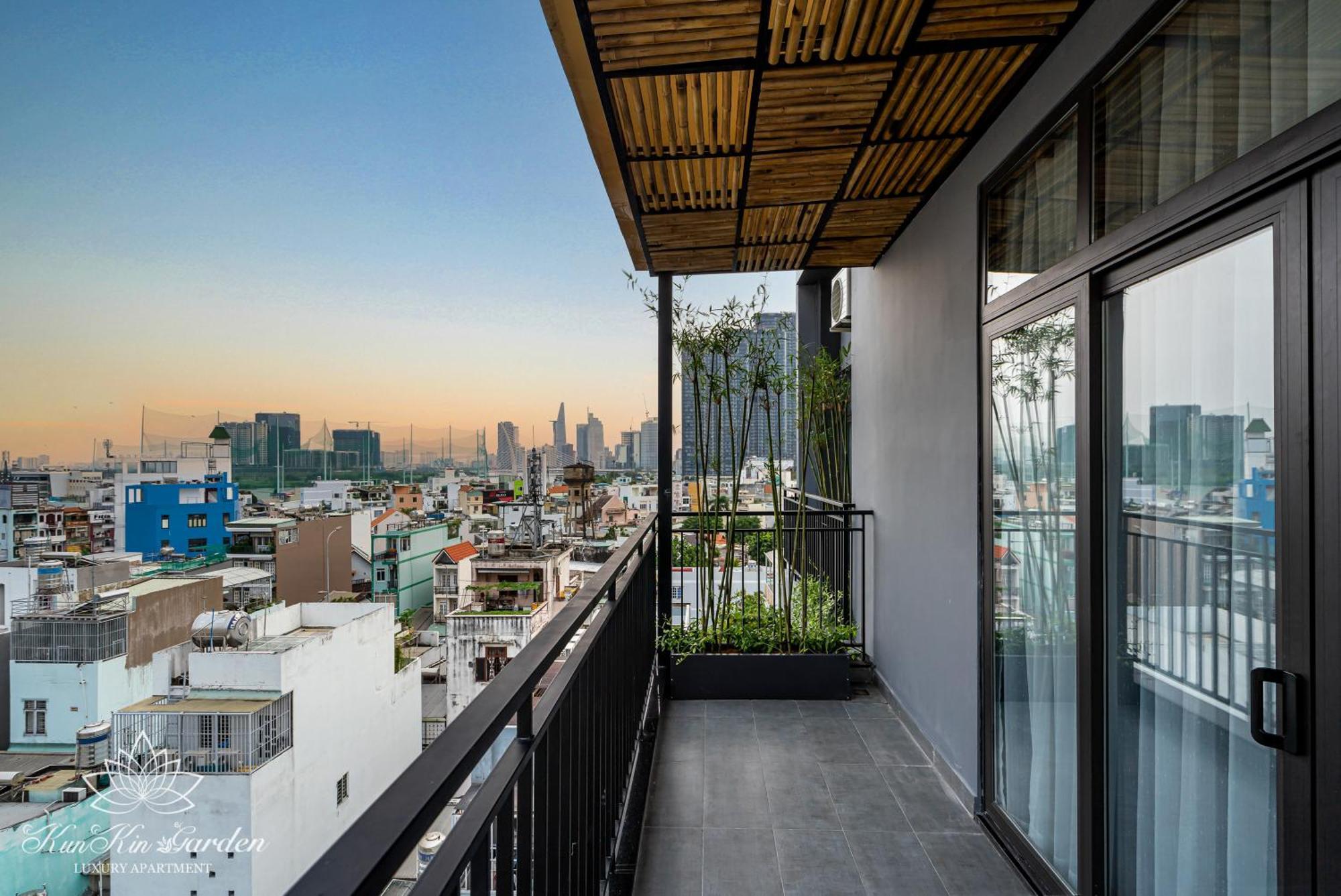 Kunkin Garden Aparthotel Thành Pho Ho Chí Minh Esterno foto